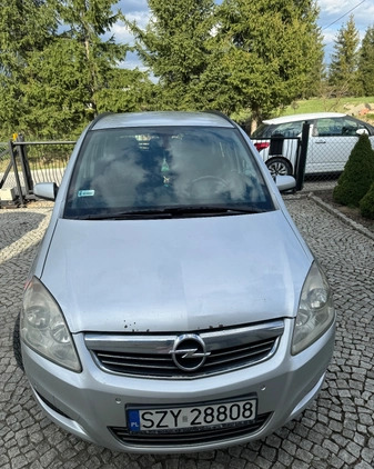 Opel Zafira cena 7000 przebieg: 253000, rok produkcji 2008 z Wasilków małe 301